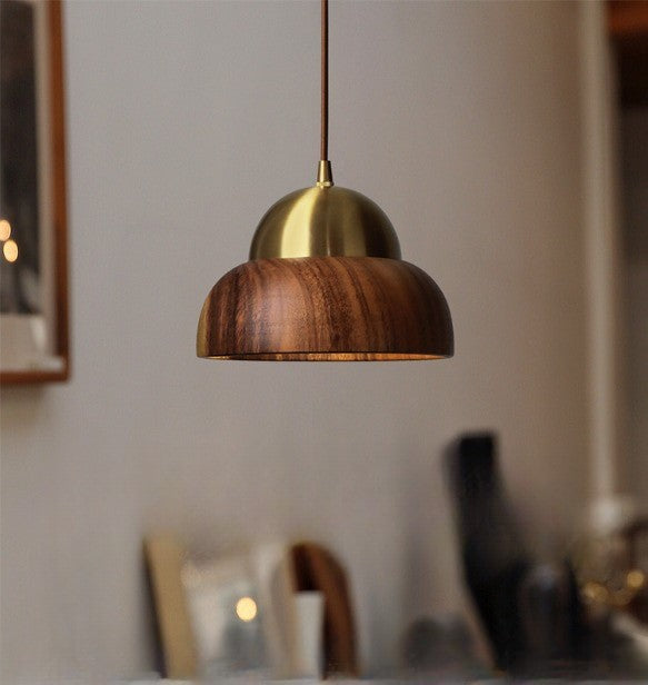 Joline Wooden Shade Pendant Lamp