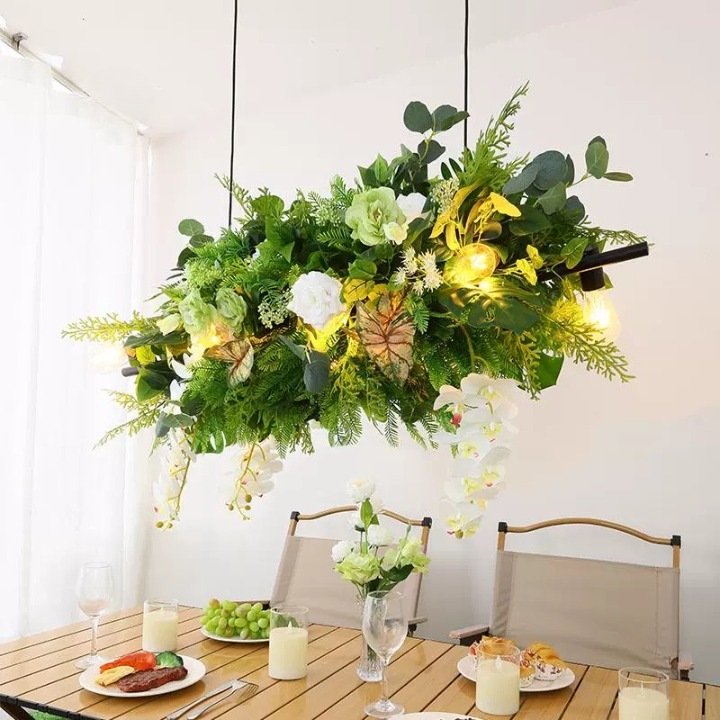 Plantuuna Plant Bouquet Long Pendant Light