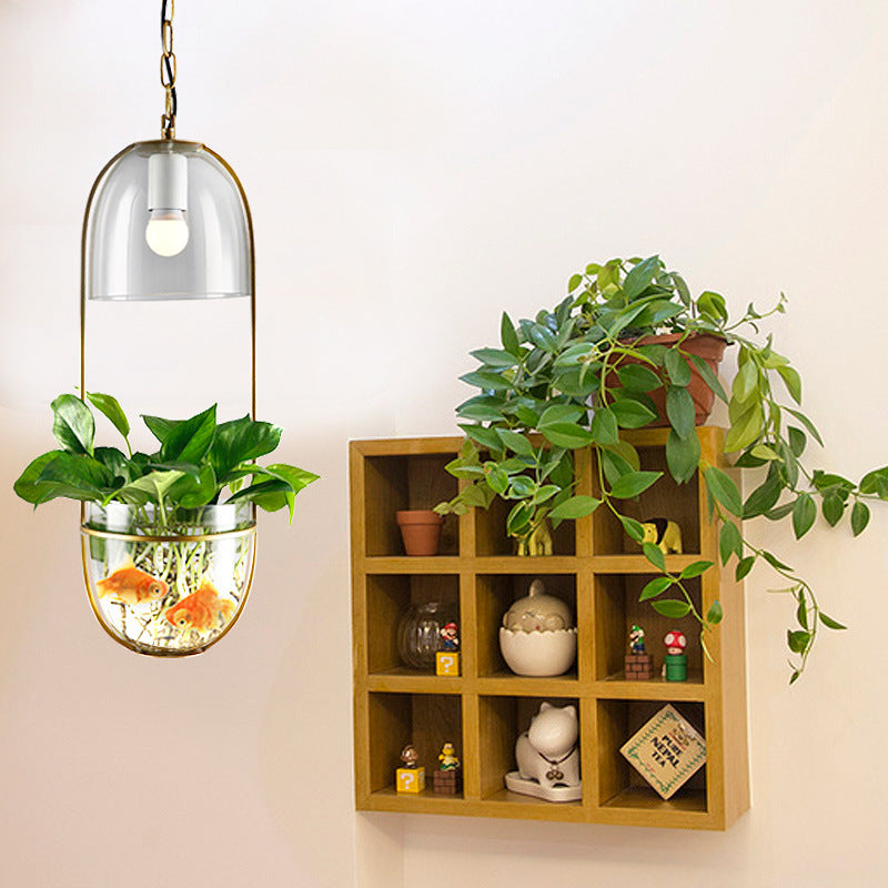 Plantarsol Oval Plant Pot Pendant Lamp