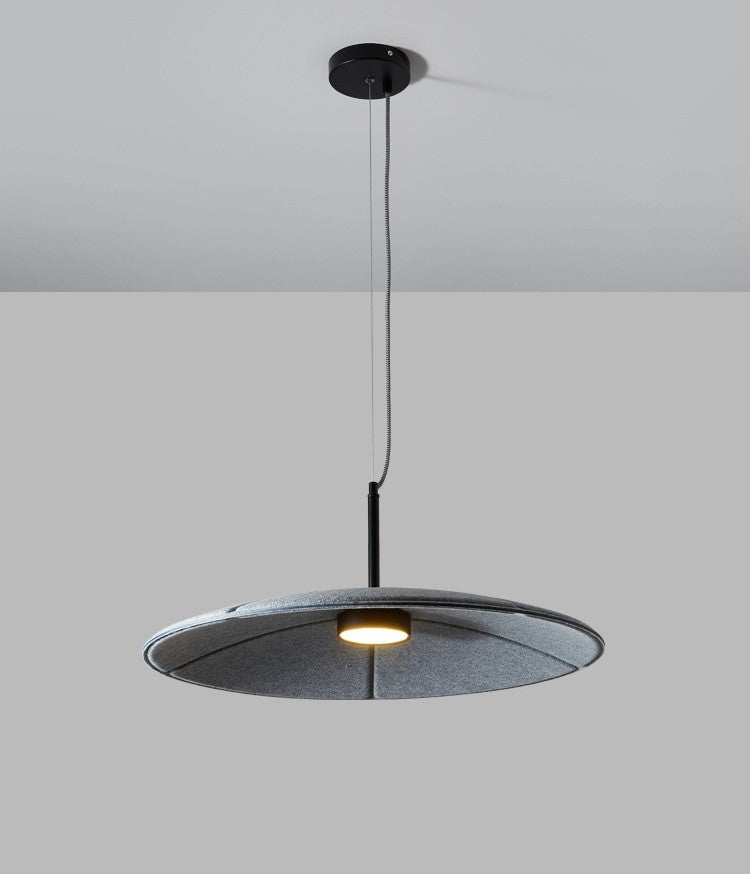 Cruslee Flat Saucer Felt Pendant Lamp