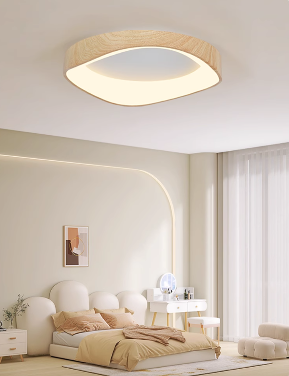 Ceciliar Modern Wavy Rectangular Ceiling Lamp