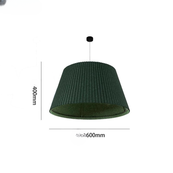 Cruhaplea Felt Lined Dome Pendant Lamp