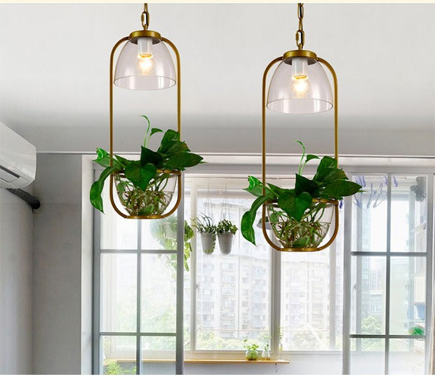 Plantarsol Oval Plant Pot Pendant Lamp