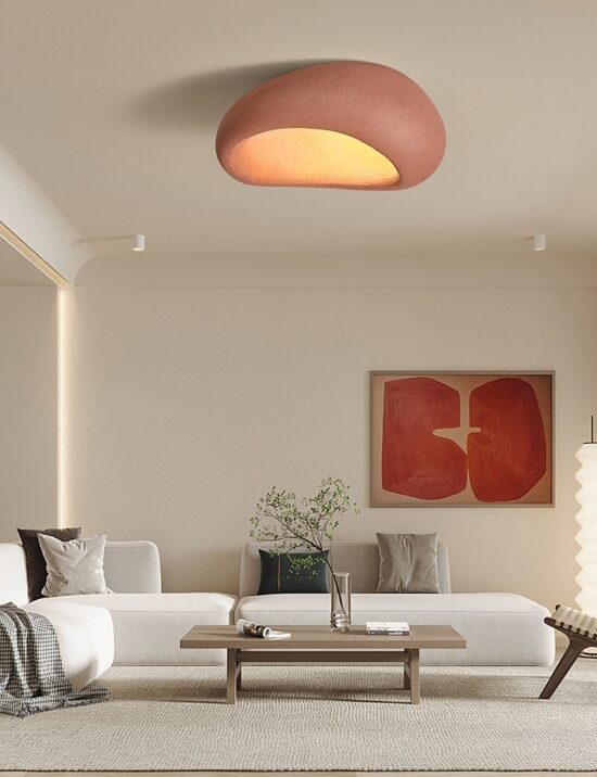 Luddegor EggShell Shape Ceiling Lamp