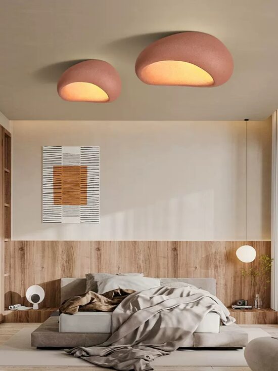 Luddegor EggShell Shape Ceiling Lamp