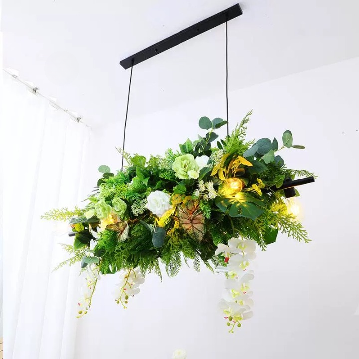 Plantuuna Plant Bouquet Long Pendant Light