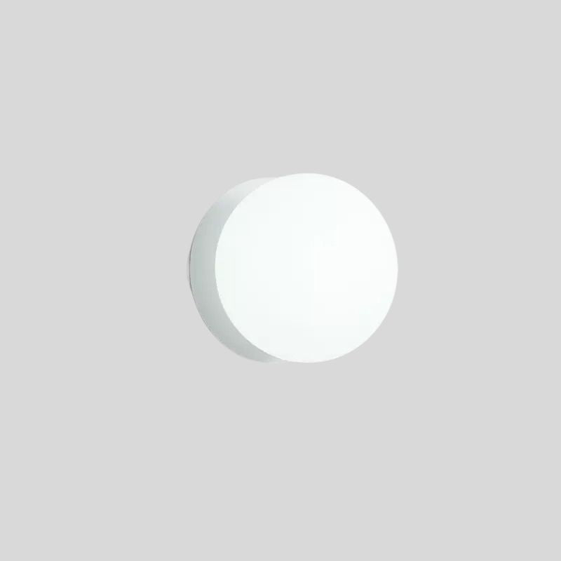 Ingvild Round Frosted Globe Wall Lamp