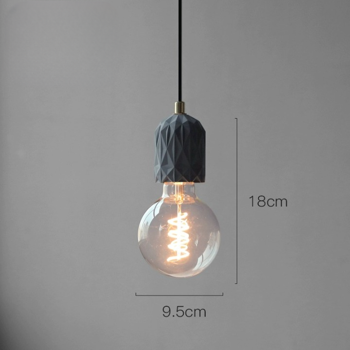 Herlawi Cement Top Pendant Light