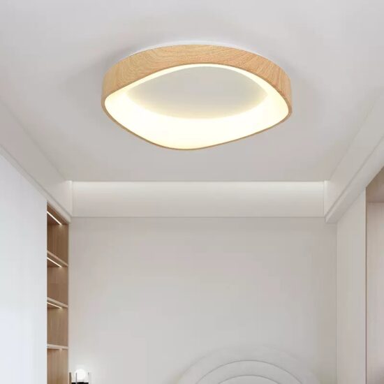 Ceciliar Modern Wavy Rectangular Ceiling Lamp