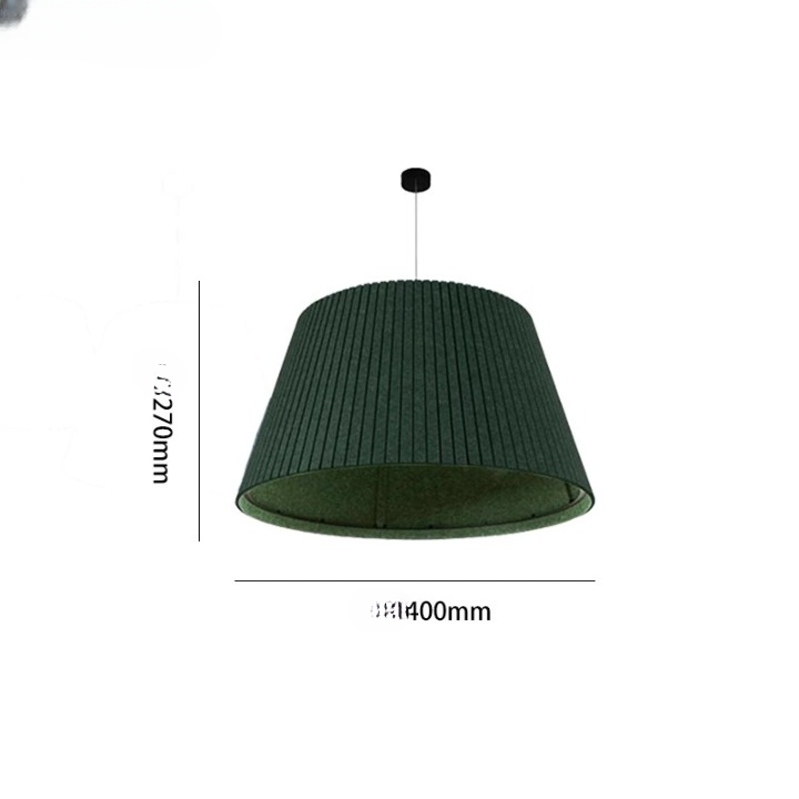 Cruhaplea Felt Lined Dome Pendant Lamp