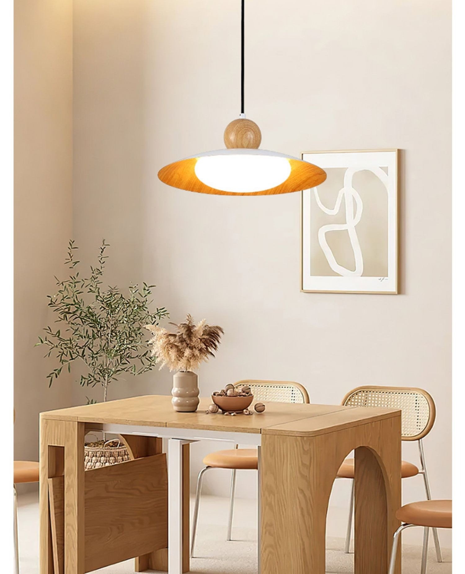 Alfvinor Scandinavian Pot-Lid Pendant Lamp