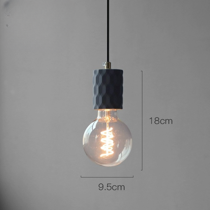 Herlawi Cement Top Pendant Light