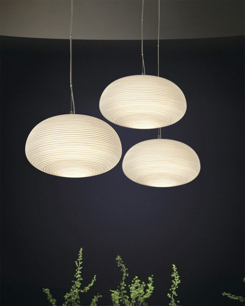 Asgeirka Glass Lantern Pendant Lamp