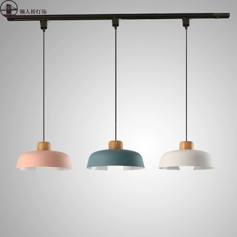 Söderberg Scandinavian Macaron Wooden Top Pendant Light