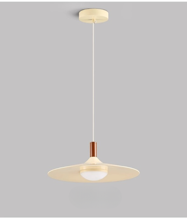 Kipstarri Wooden Plate Pendant Light