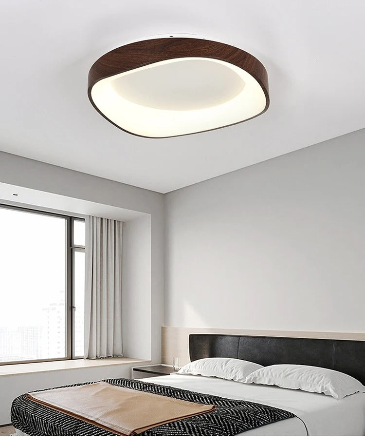 Ceciliar Modern Wavy Rectangular Ceiling Lamp