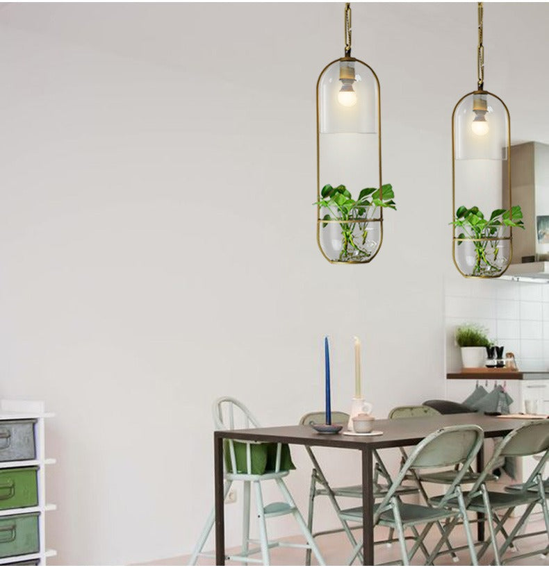 Plantarsol Oval Plant Pot Pendant Lamp