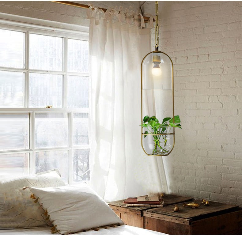 Plantarsol Oval Plant Pot Pendant Lamp