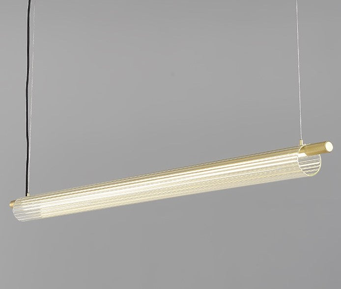 Flunnica Cylinder Linear Bar Pendant Lamp