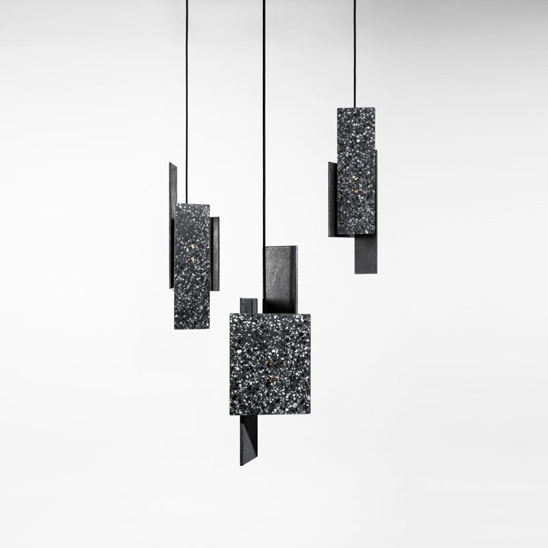 Kajsoo Industrial Terrazzo Piece Pendant Lamp