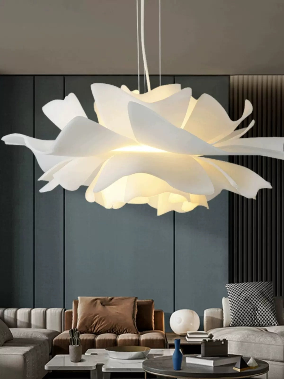 Orlanas Lotus Flower Pendant Lamp