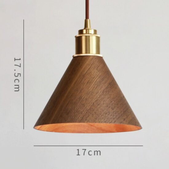 Osmunde Scandinavian Wooden Lamp Shade Pendant Light