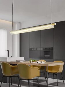 Flunnica Cylinder Linear Bar Pendant Lamp