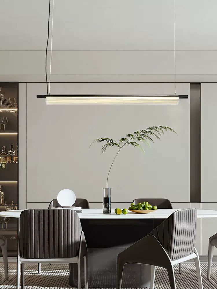 Flunnica Cylinder Linear Bar Pendant Lamp