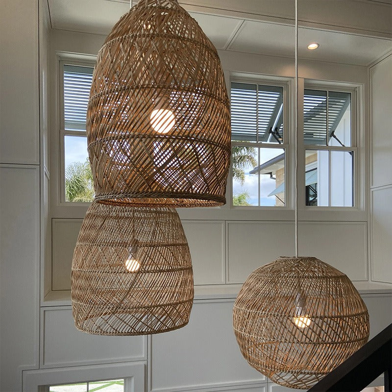 Nilsdeen Rattan Woven Pendant Lamp