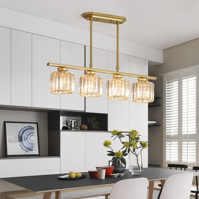 LED Dinning Black Gold Pendant Light