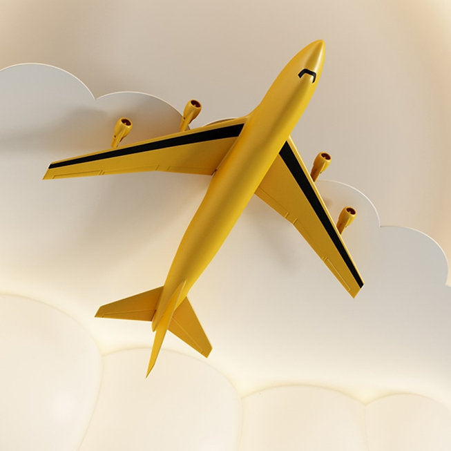 LED Cloud & Plane Children Ceiling Light