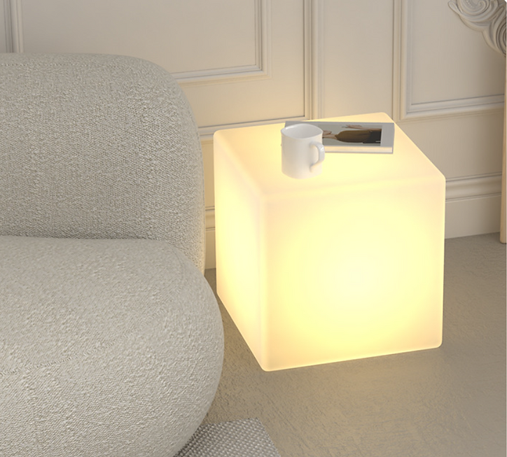 LED Chargeable Dice Floor Lamp