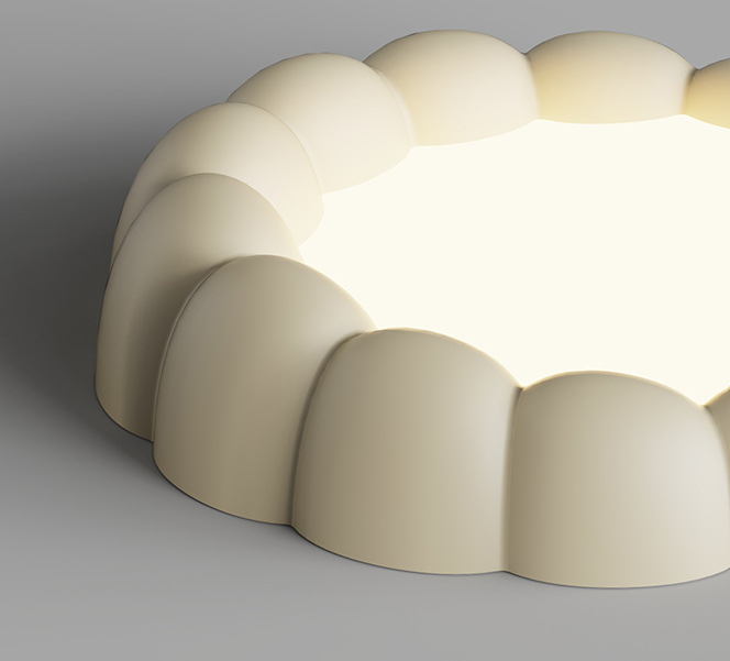 LED Pamukkale Looks Ceiling Light