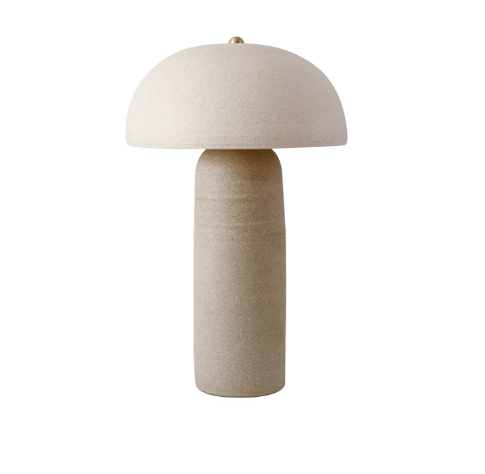 LED Ceramic Mushroom Table Lamp