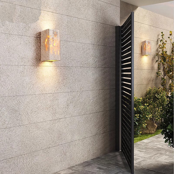 LED IP65 Outdoor Stone Wall Light