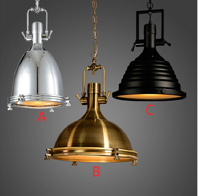 LED Retro Industrial Style Pendant Light