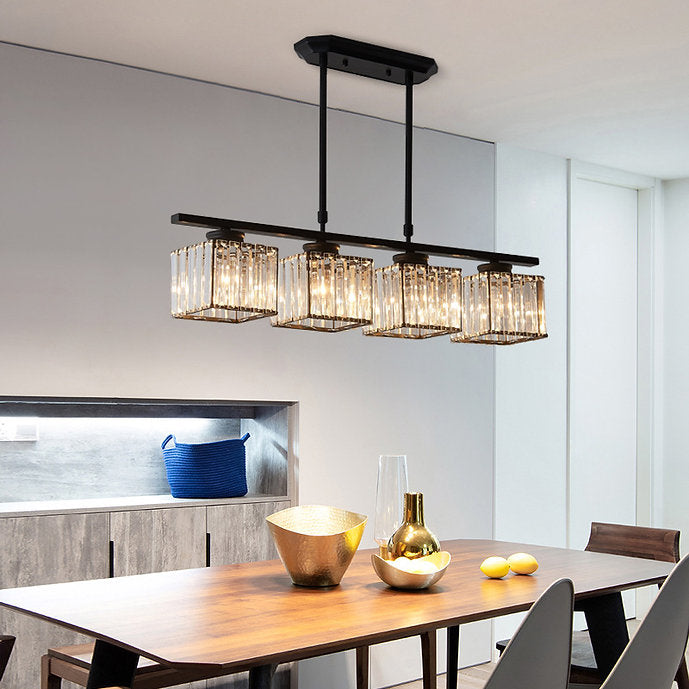 LED Dinning Black Gold Pendant Light