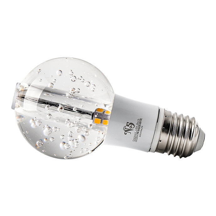 LED Crystal E27/E14 Bubble Round Design Light Bulb