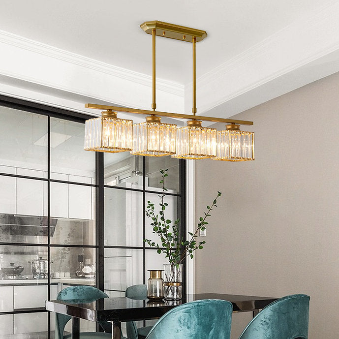 LED Dinning Black Gold Pendant Light