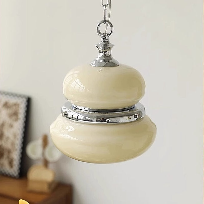 LED Gourd Glass Pendant Light