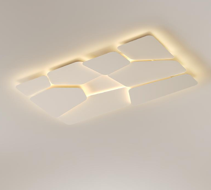 LED Geometric Combination Design Ceiling Light