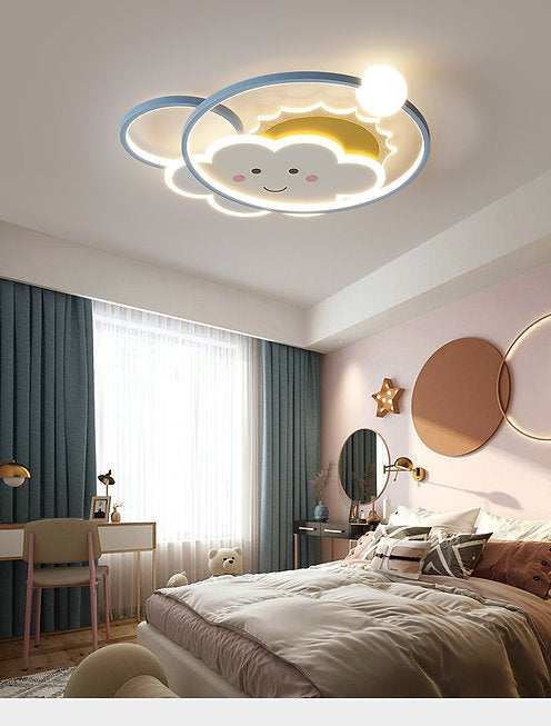 LED Sun Cloud Design Children Light