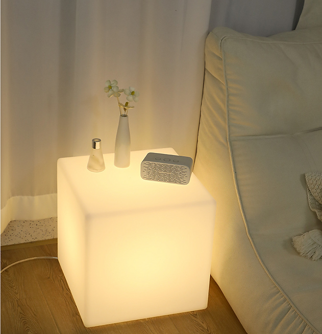 LED Chargeable Dice Floor Lamp