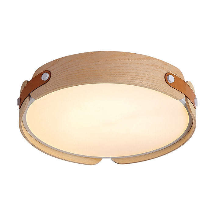 LED Metal Acrylic Wood Colour Ceiling Light