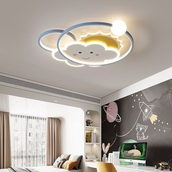 LED Sun Cloud Design Children Light