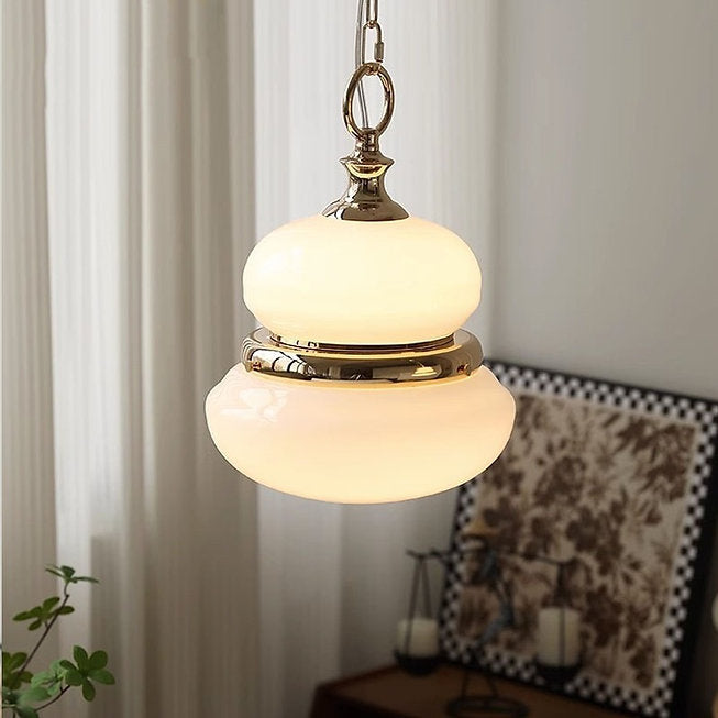 LED Gourd Glass Pendant Light