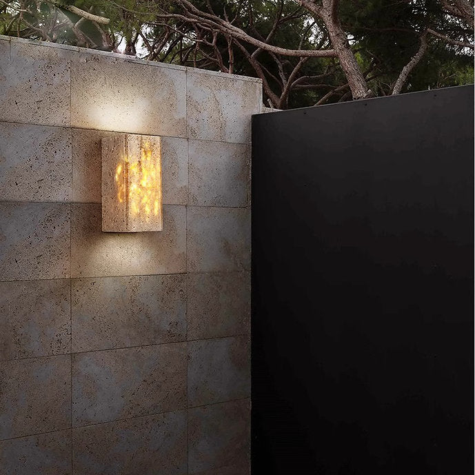 LED IP65 Outdoor Stone Wall Light