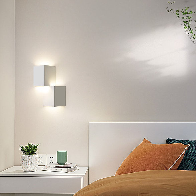 LED Simple Modern Cubic Design Wall Light