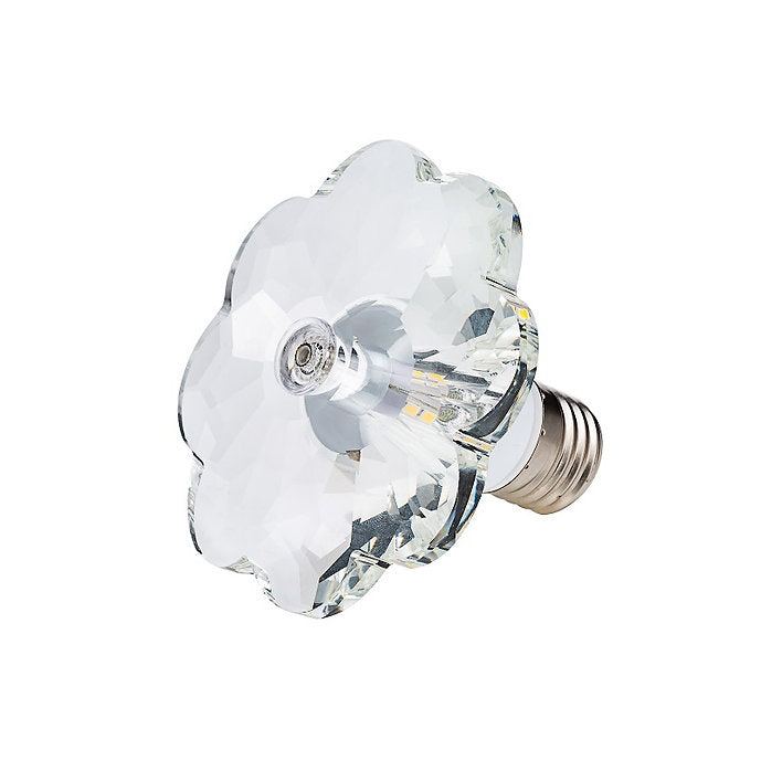 LED Crystal E27/E14 Flower Design Light Bulb