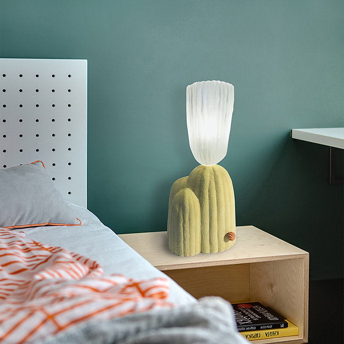 LED Cactus Design Two Colours Table Lamp